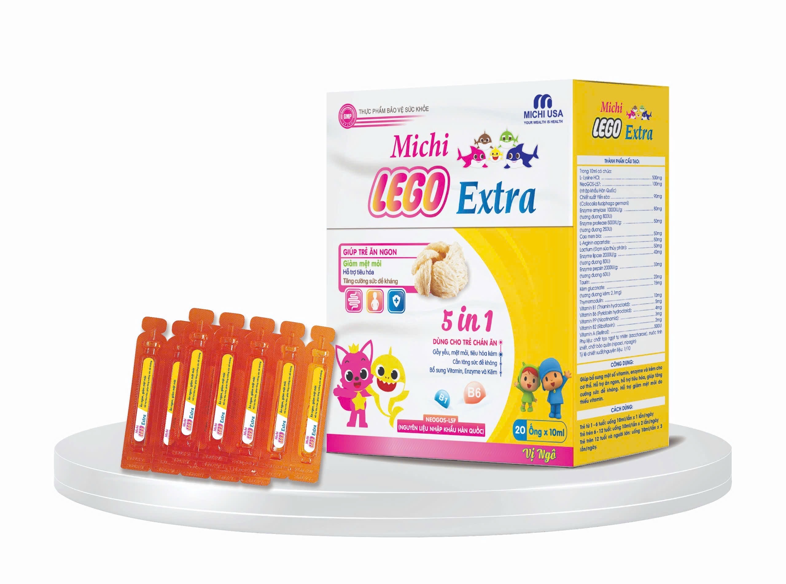 Thực phẩm bảo vệ sức khỏe Michi-LEGO Extra - Hình ảnh 2